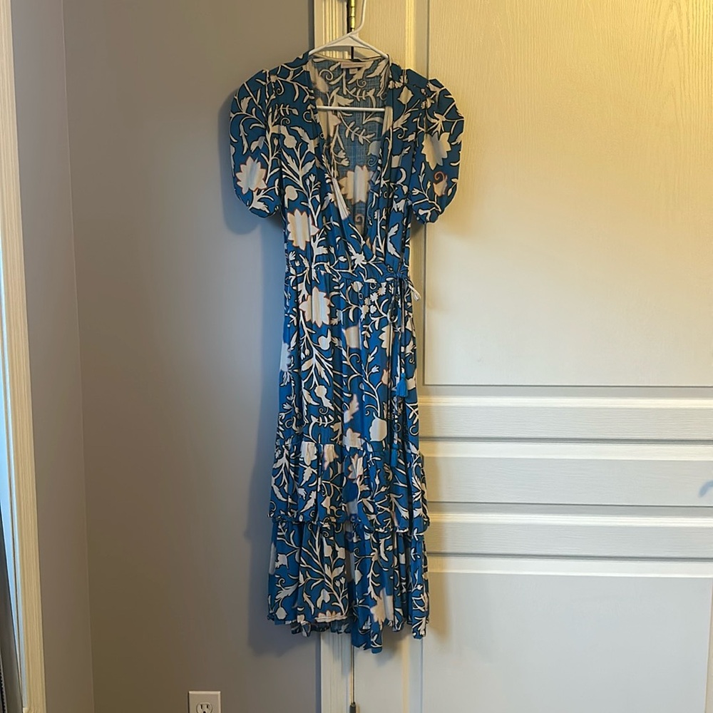 Knox Rose (Target Brand) blue tie dress
